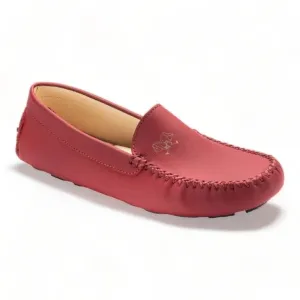 2549 - Dark Red Sahara Girls Loafer
