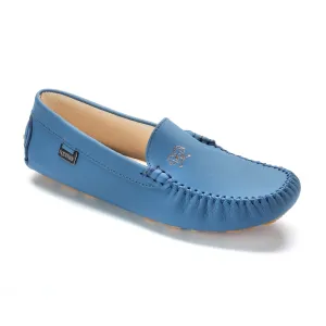 2549 - Sky Blue Sahara Girls Loafer