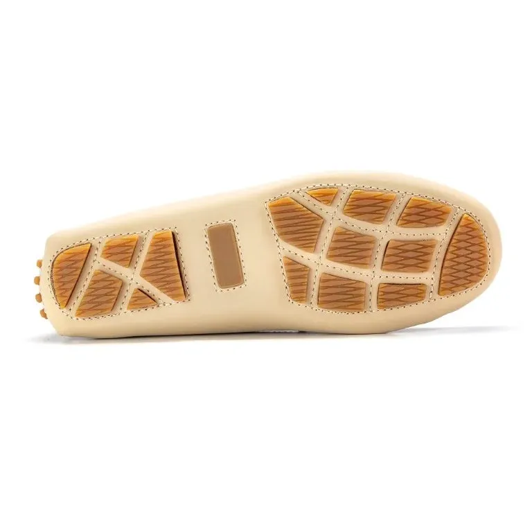 2582 - Beige Sahara Girls Mocassin Loafer