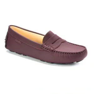 2582 - Bordo Sahara Girls Mocassin Loafer