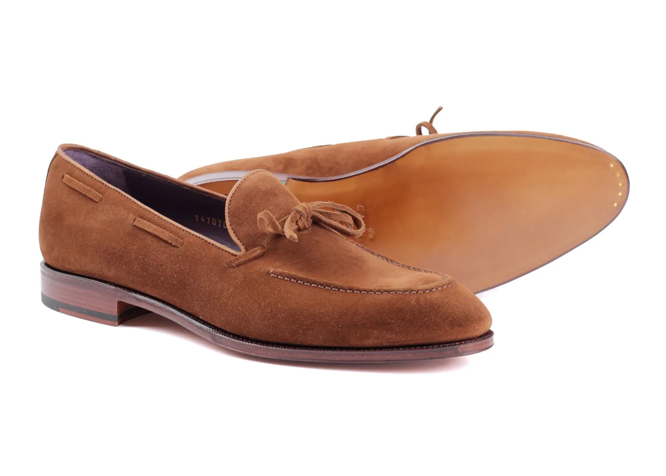 80228 - String Loafer - Snuff Suede