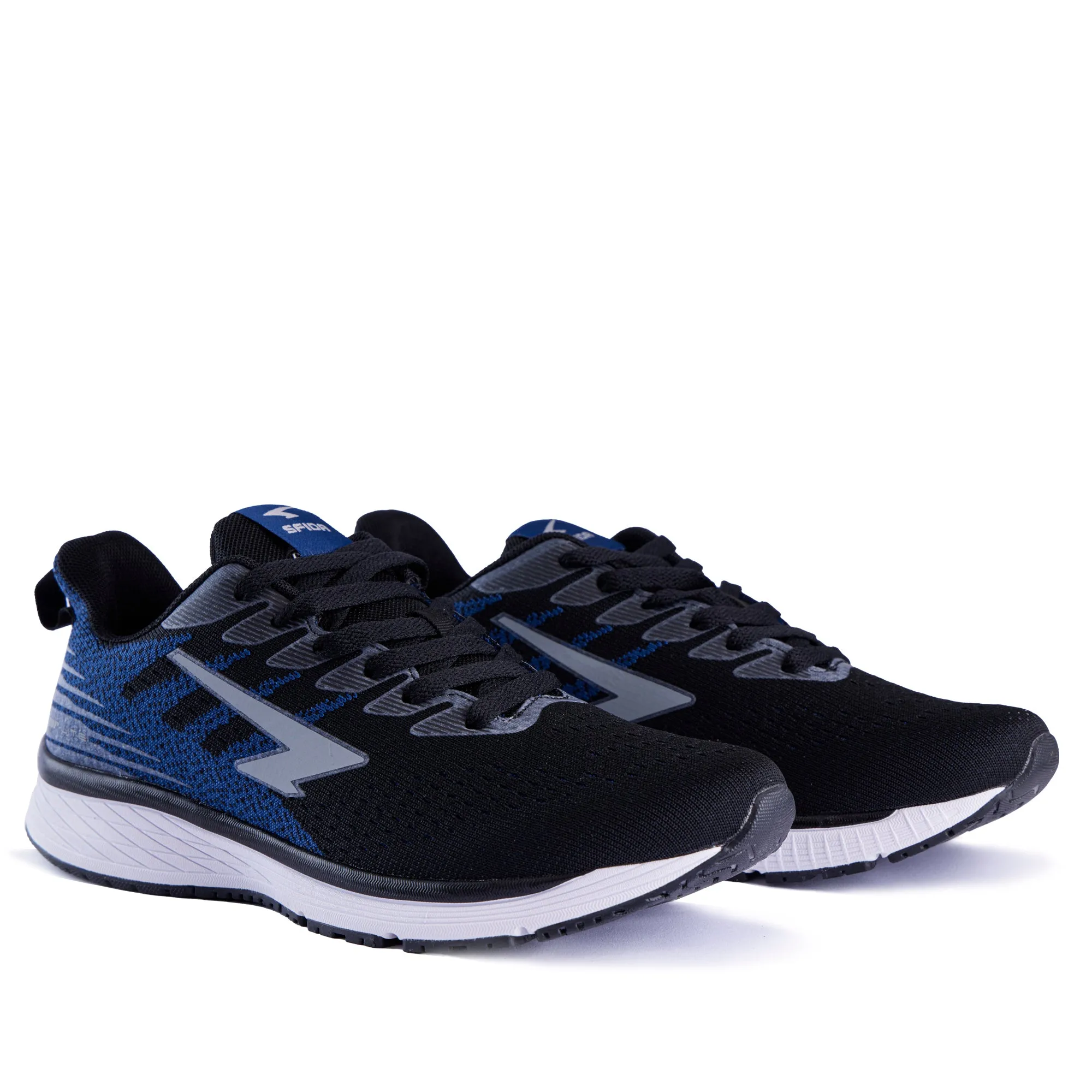 Acute Mens Lace Up Runner - Black/Navy