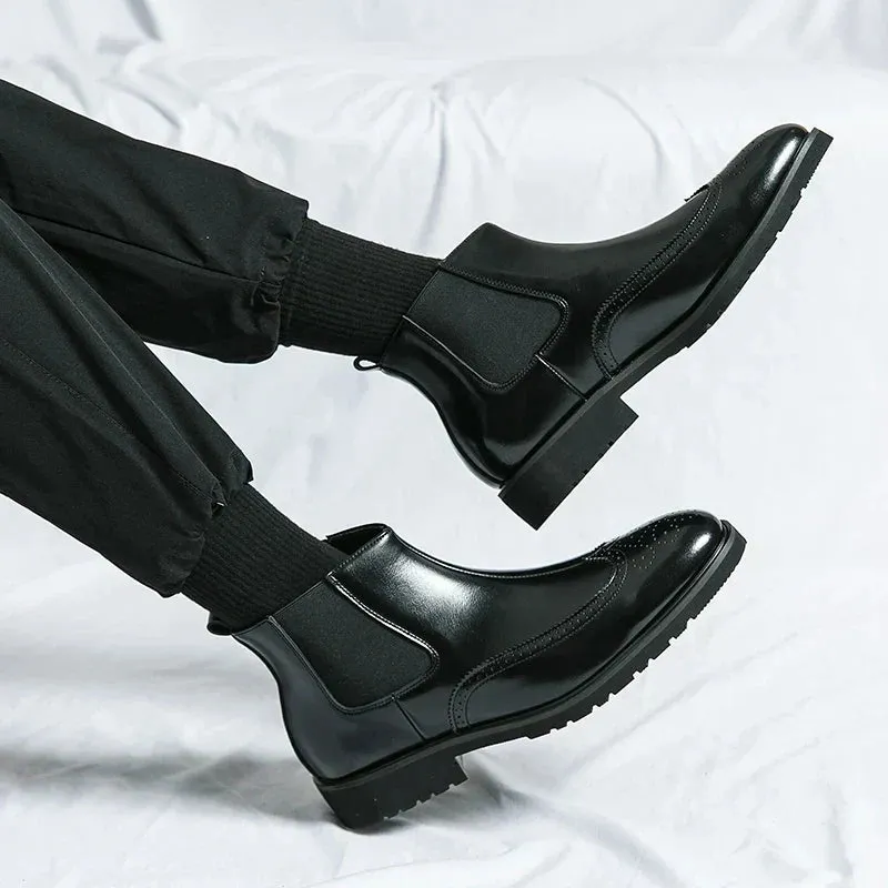 Adriel | Authentic Leather Chelsea Boots