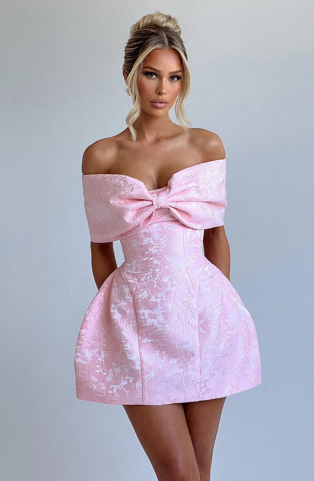Alba Mini Dress - Blush