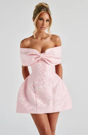Alba Mini Dress - Blush