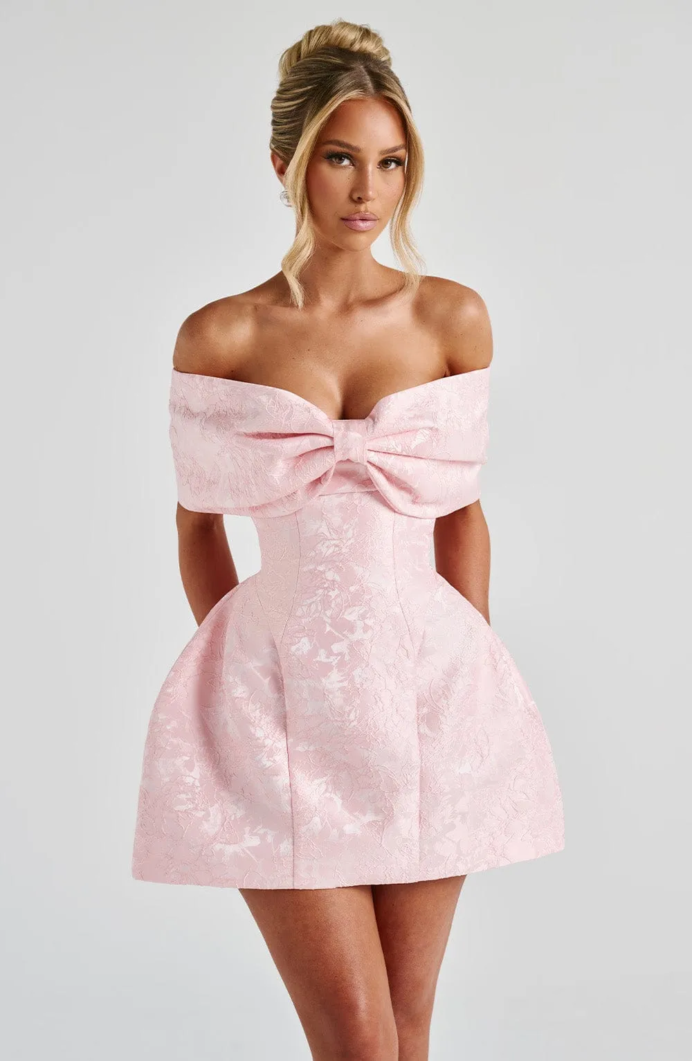 Alba Mini Dress - Blush