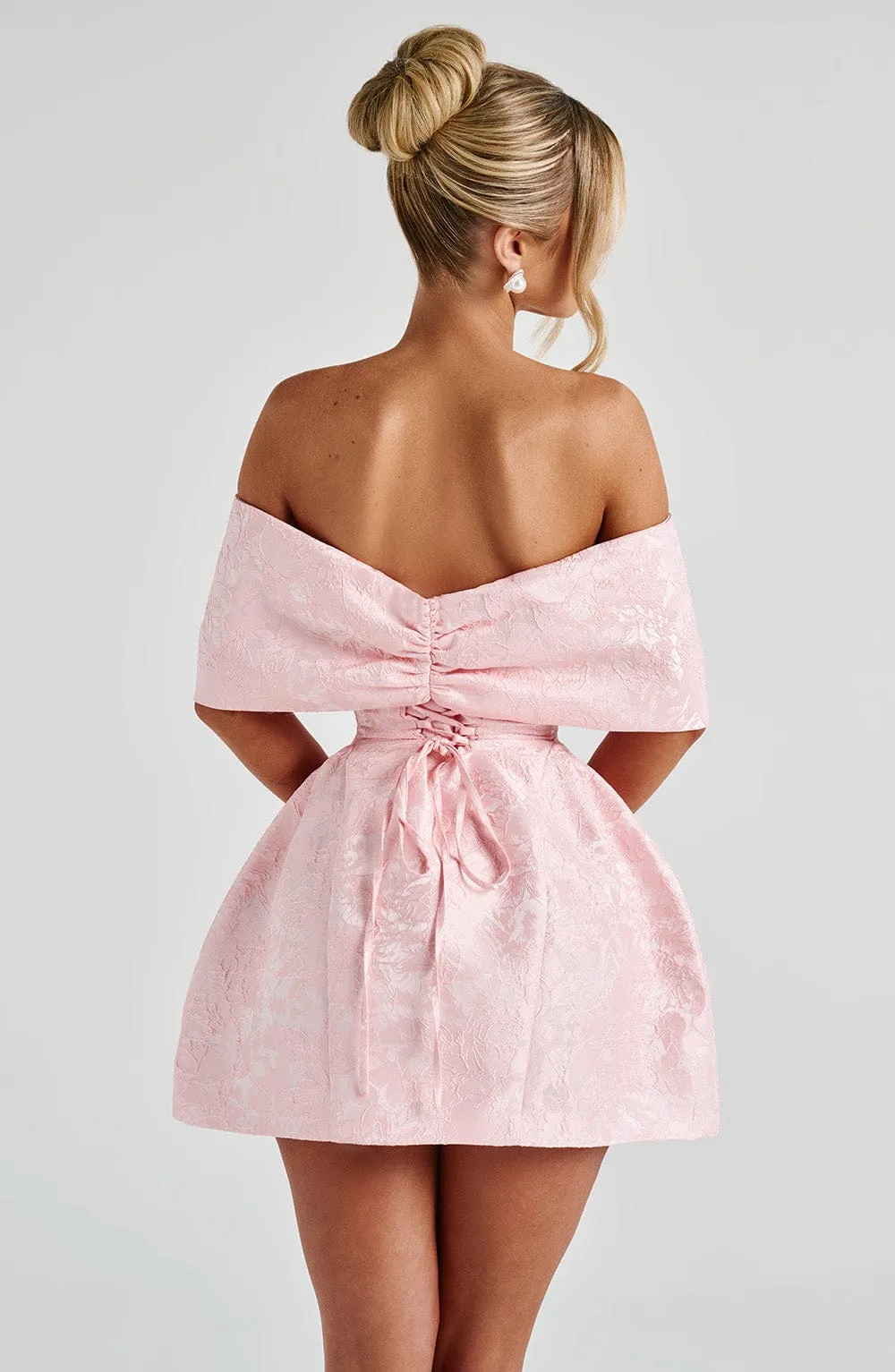 Alba Mini Dress - Blush
