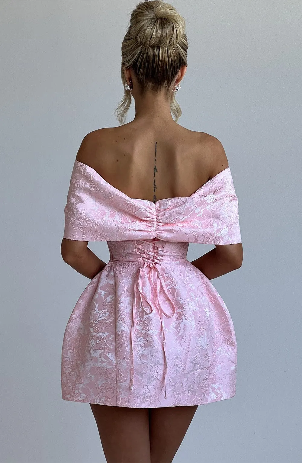 Alba Mini Dress - Blush