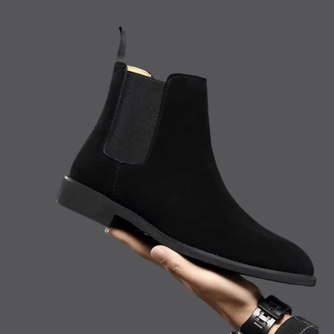 Armendo | Suede Chelsea Ankle Boots