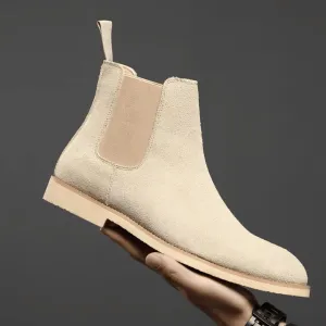 Armendo | Suede Chelsea Ankle Boots