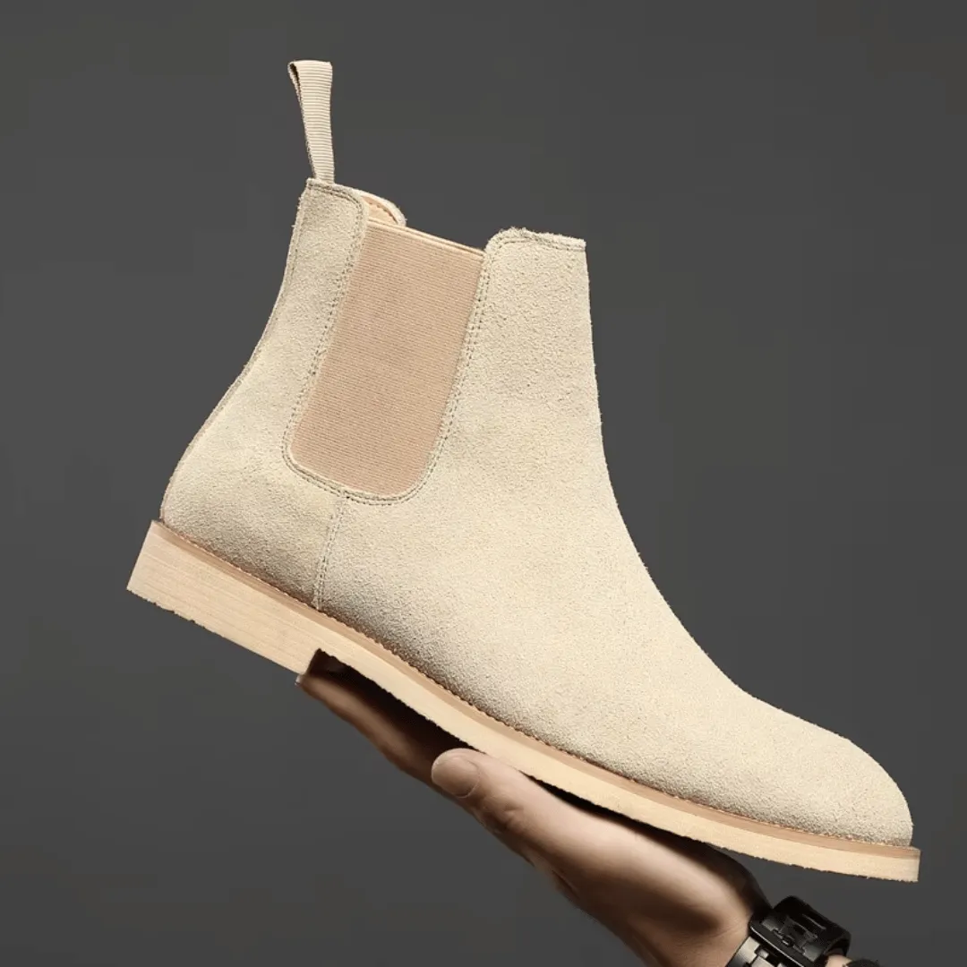 Armendo | Suede Chelsea Ankle Boots