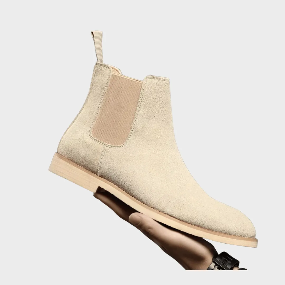 Armendo | Suede Chelsea Ankle Boots