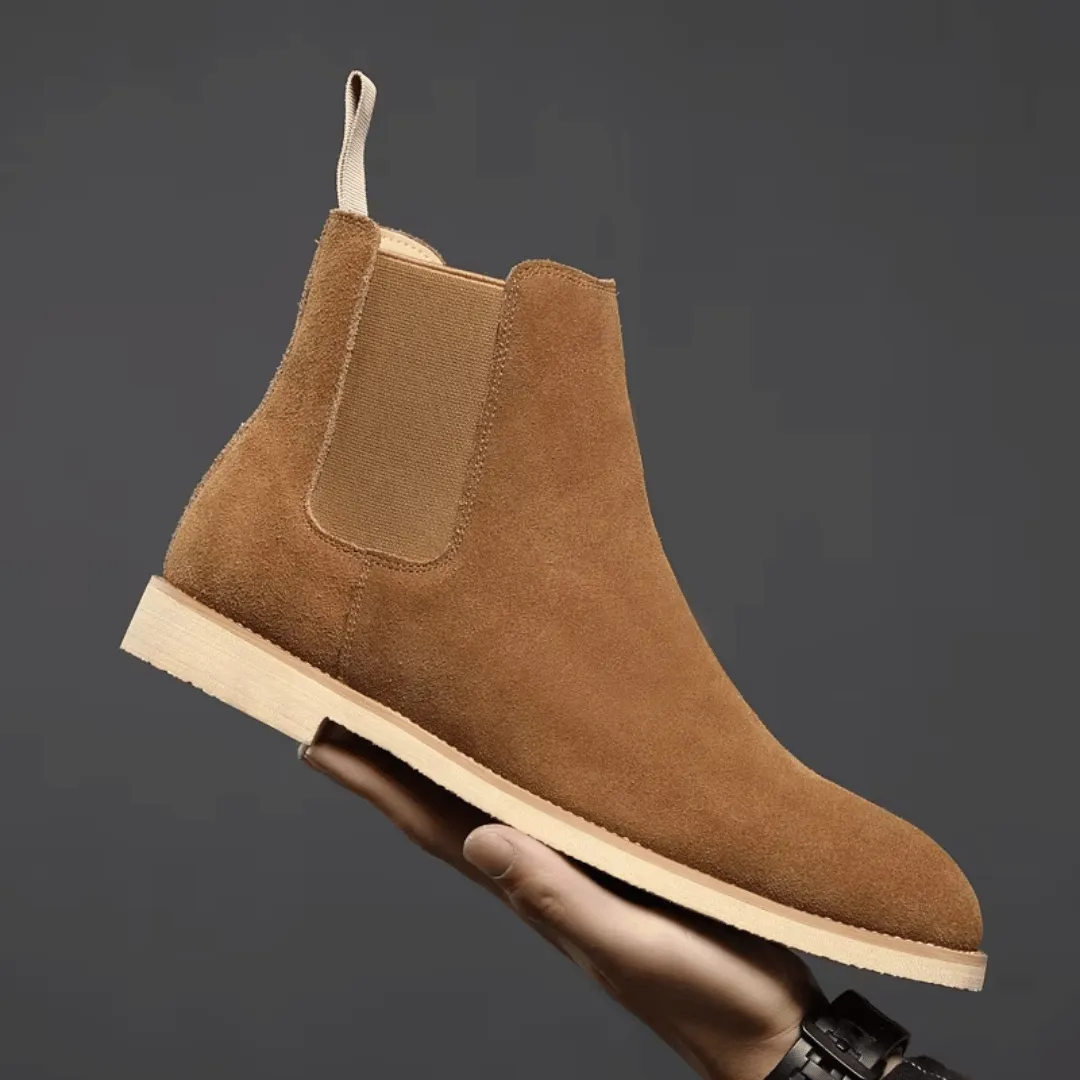 Armendo | Suede Chelsea Ankle Boots