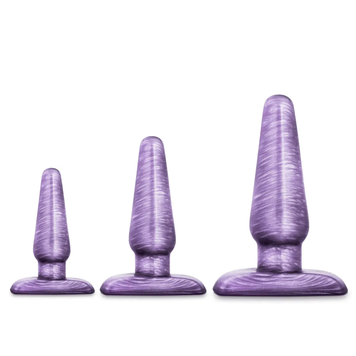 B Yours Trainer Kit Purple Swirl Anal Plug