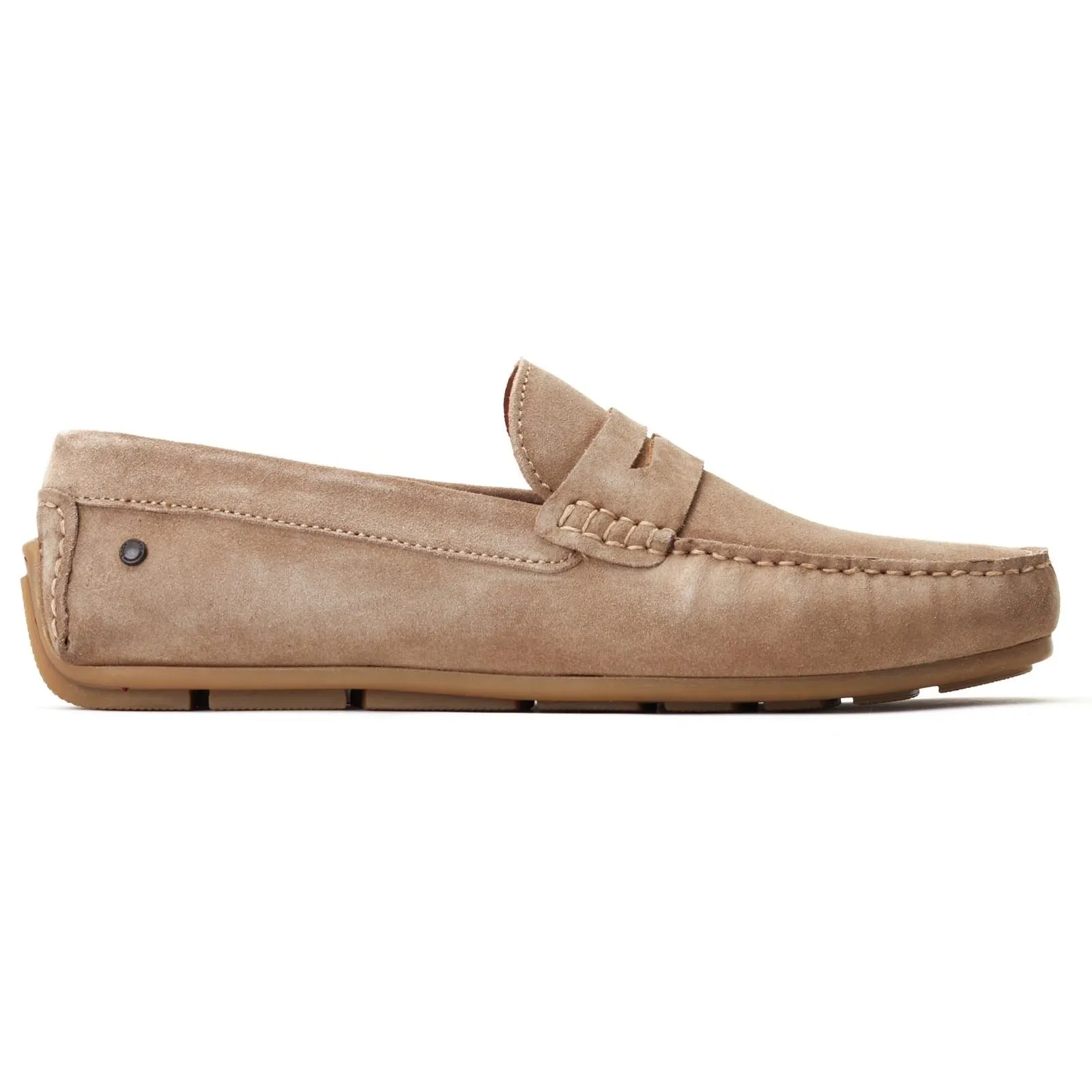 Base London Collins Leather Men's Sand Loafers
