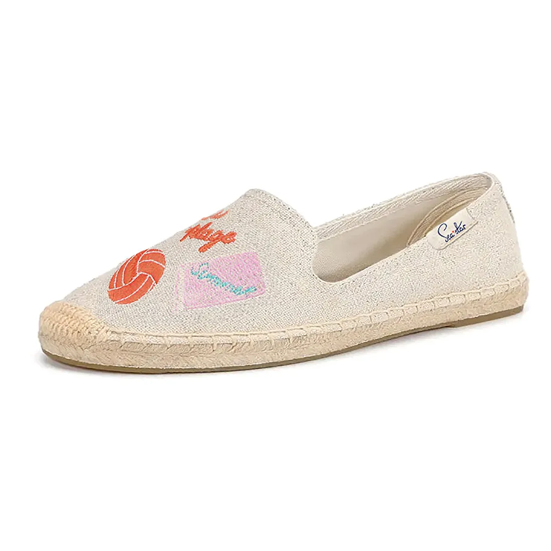 Bayside Beach Club Espadrille La Plage Creme