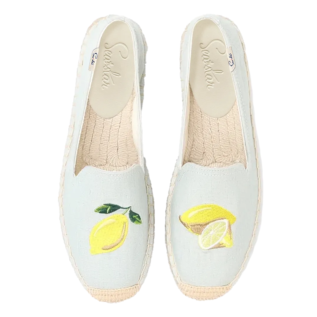 Bayside Beach Club Espadrille Lemon Sky