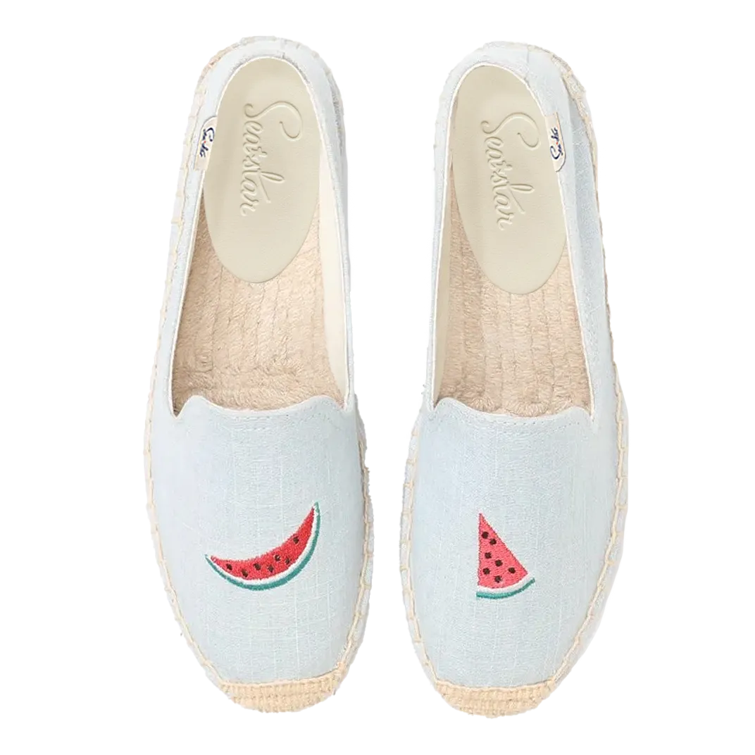 Bayside Beach Club Espadrille Watermelon Sky