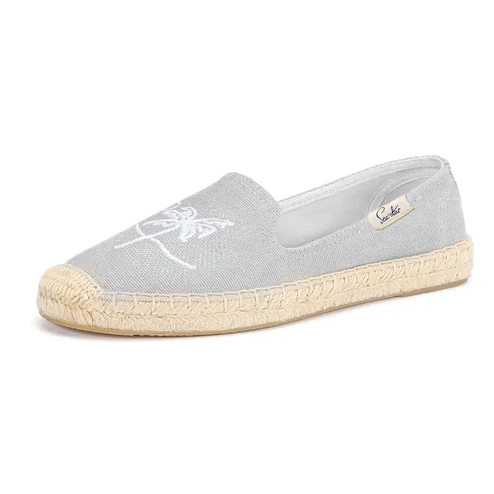 Bayside Beach Club Espadrille Wavey Grey
