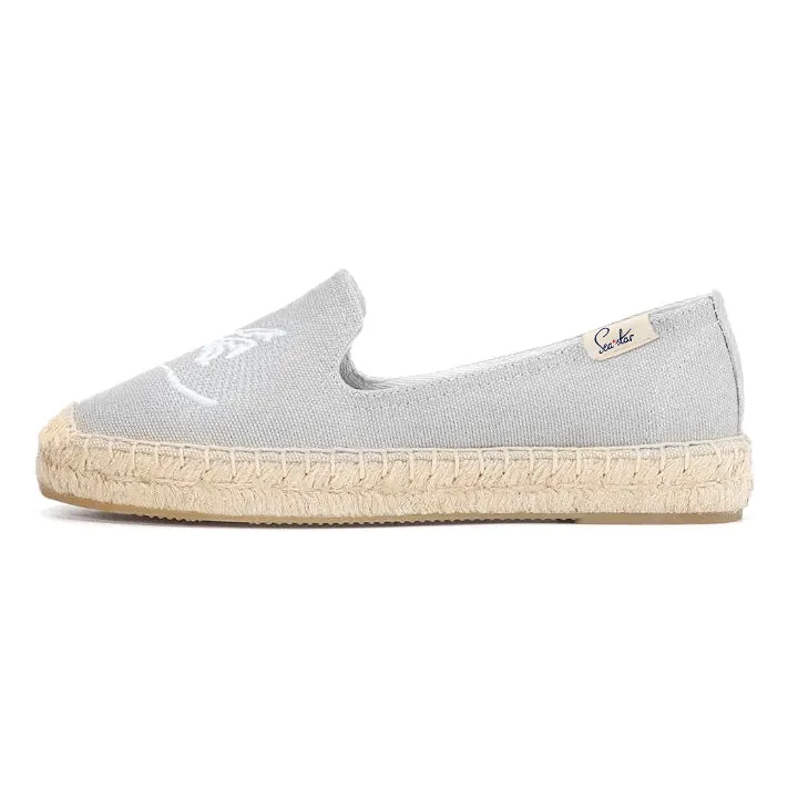 Bayside Beach Club Espadrille Wavey Grey