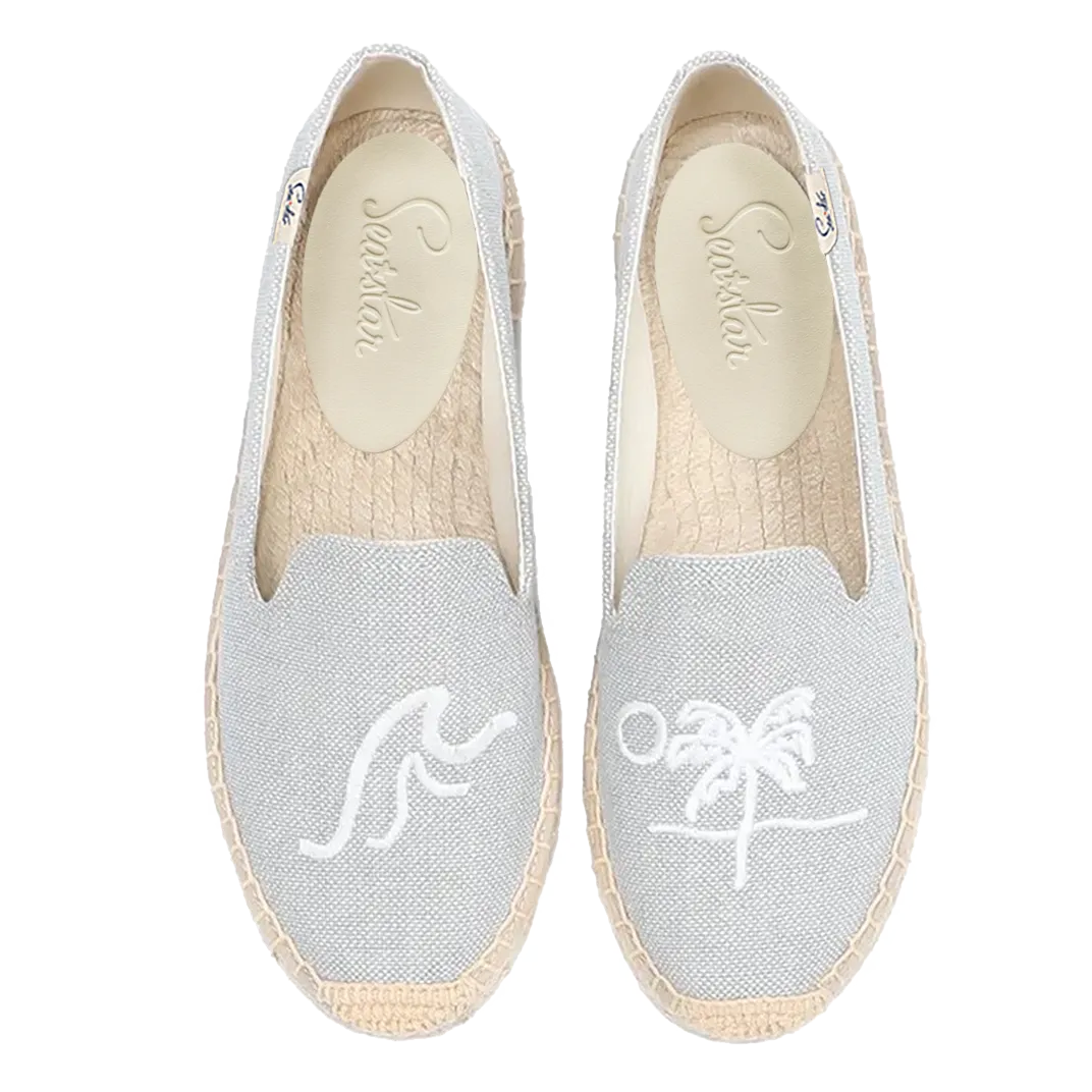 Bayside Beach Club Espadrille Wavey Grey