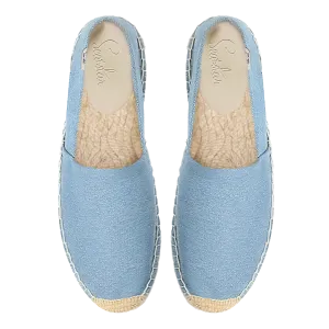 Bayside Classic Espadrille Light Blue Denim