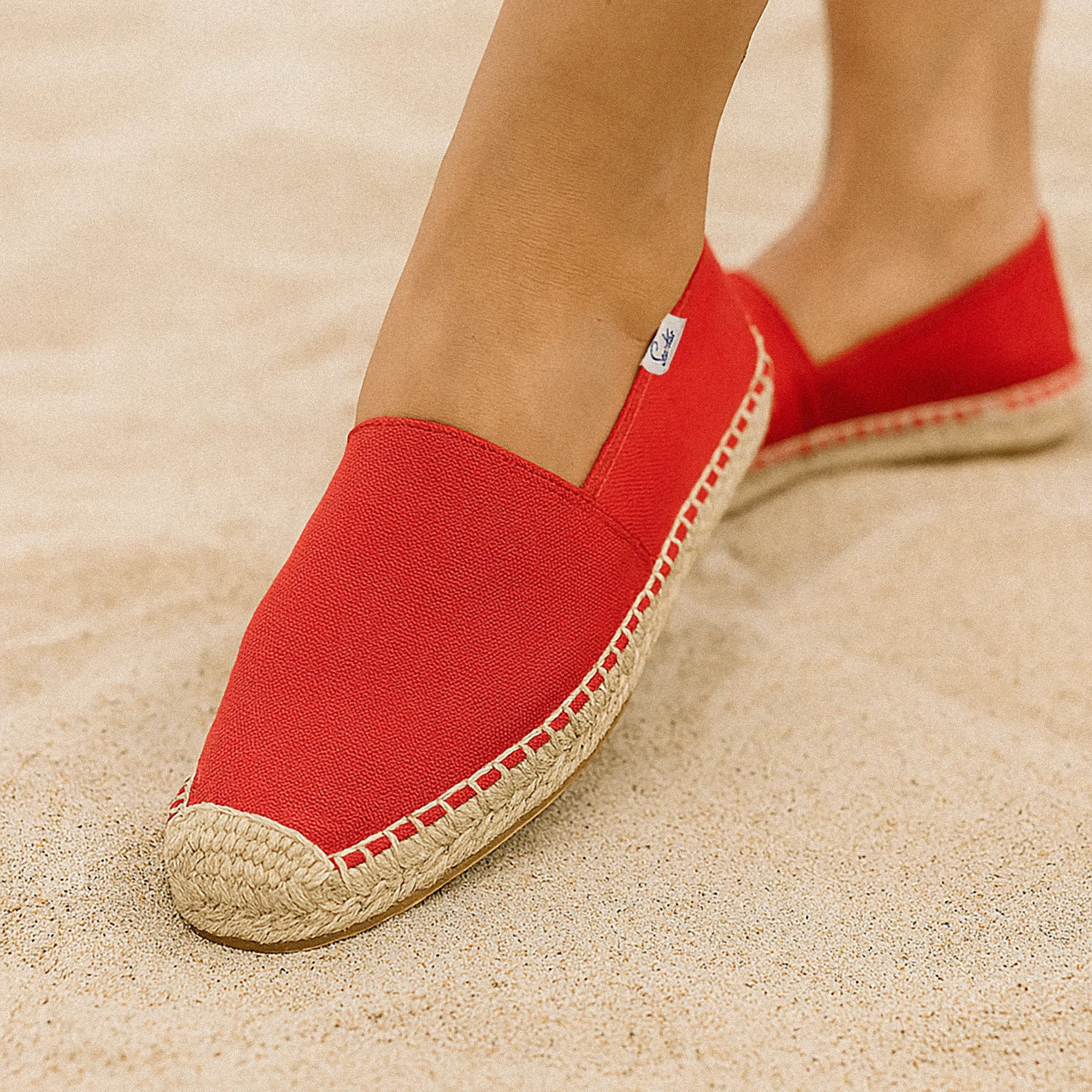 Bayside Classic Espadrille Red