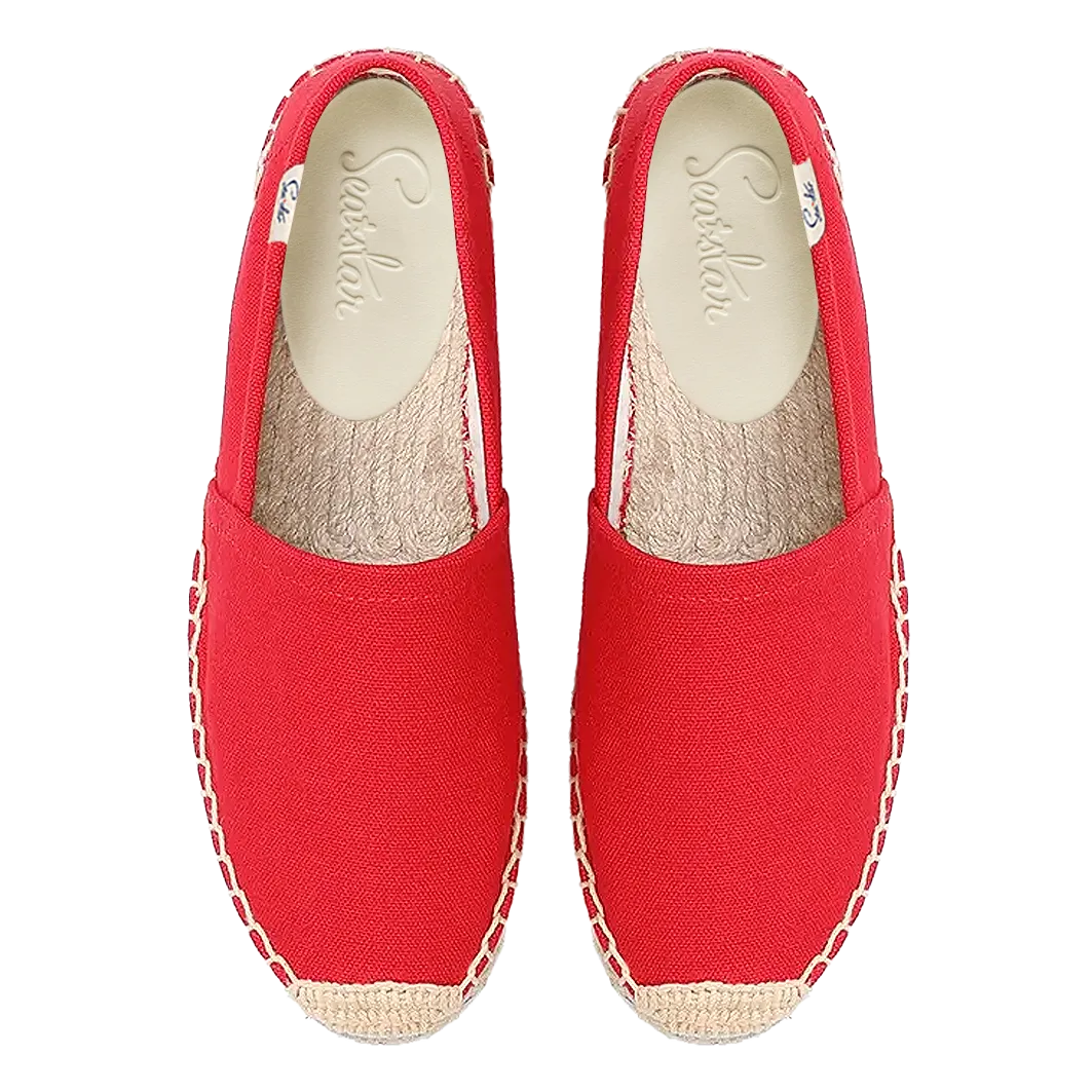 Bayside Classic Espadrille Red