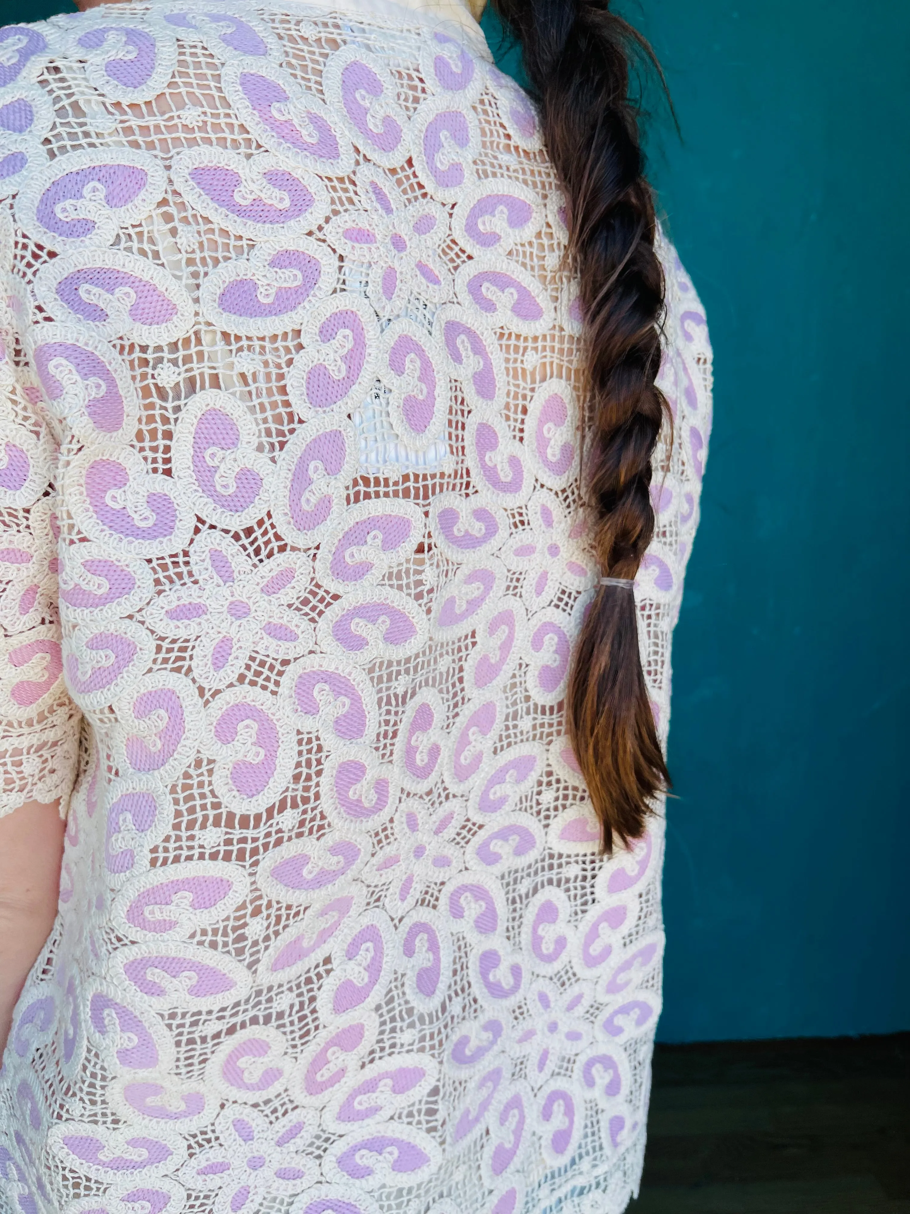 Billie Lace Button Down Shirt