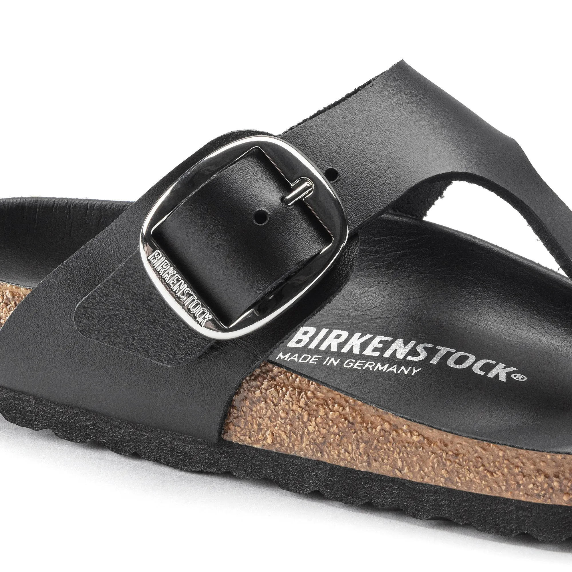 BIRKENSTOCK GIZEH BIG BUCKLE OILED LEATHER
