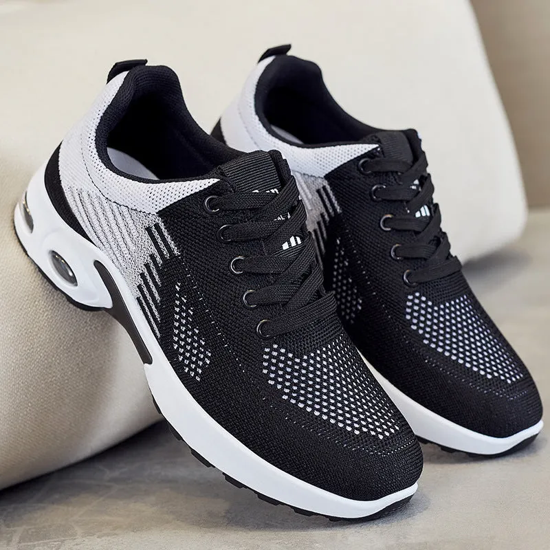 Breathable Gradient Two-Tone Sneakers Perfect for Casual Running