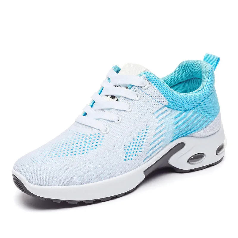 Breathable Gradient Two-Tone Sneakers Perfect for Casual Running