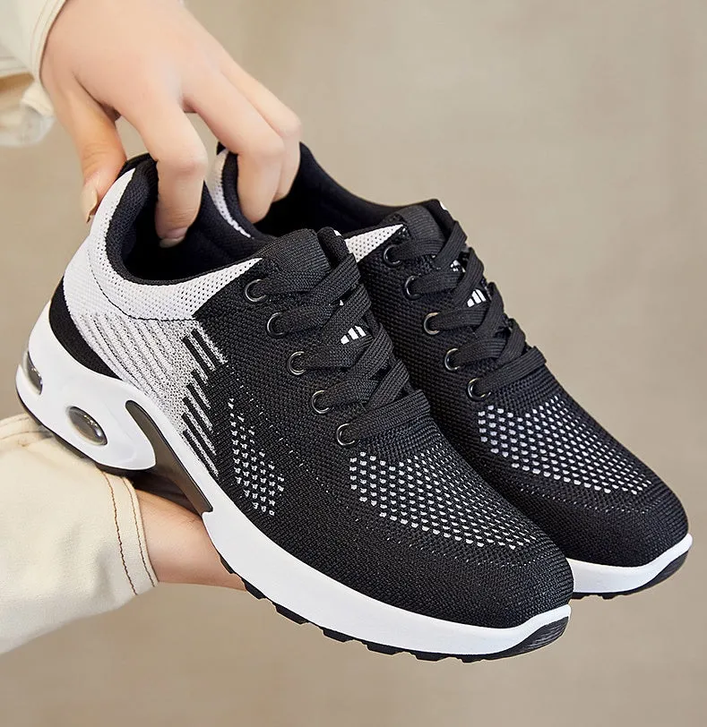 Breathable Gradient Two-Tone Sneakers Perfect for Casual Running