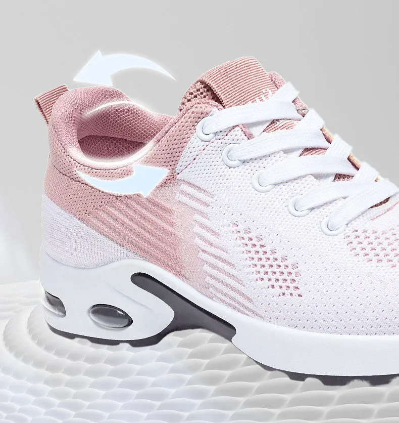 Breathable Gradient Two-Tone Sneakers Perfect for Casual Running