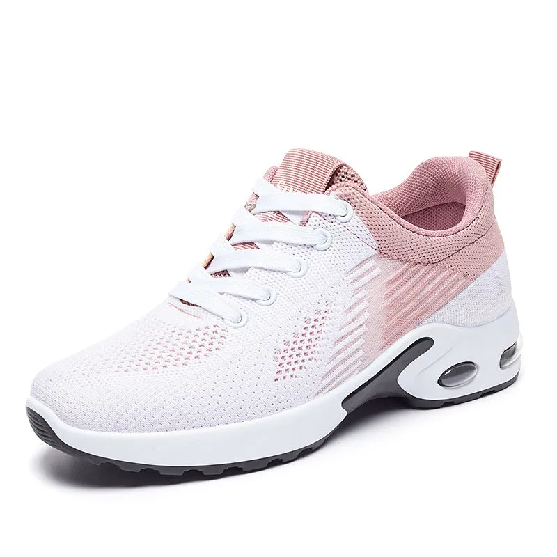 Breathable Gradient Two-Tone Sneakers Perfect for Casual Running