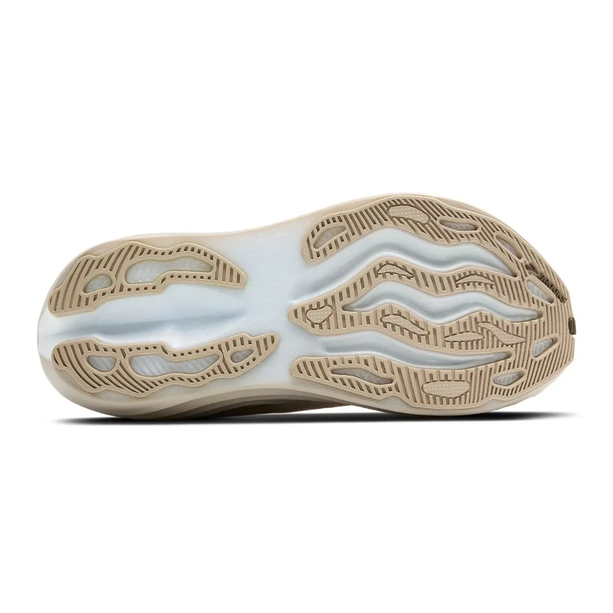 Brooks Women's Glycerin Max Almond Peach/London Fog/White