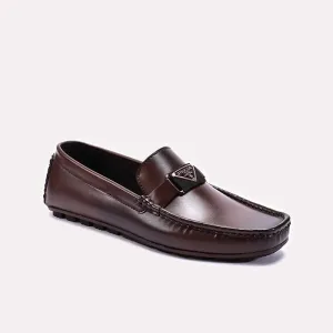 Brown Sleek Loafers 0130887