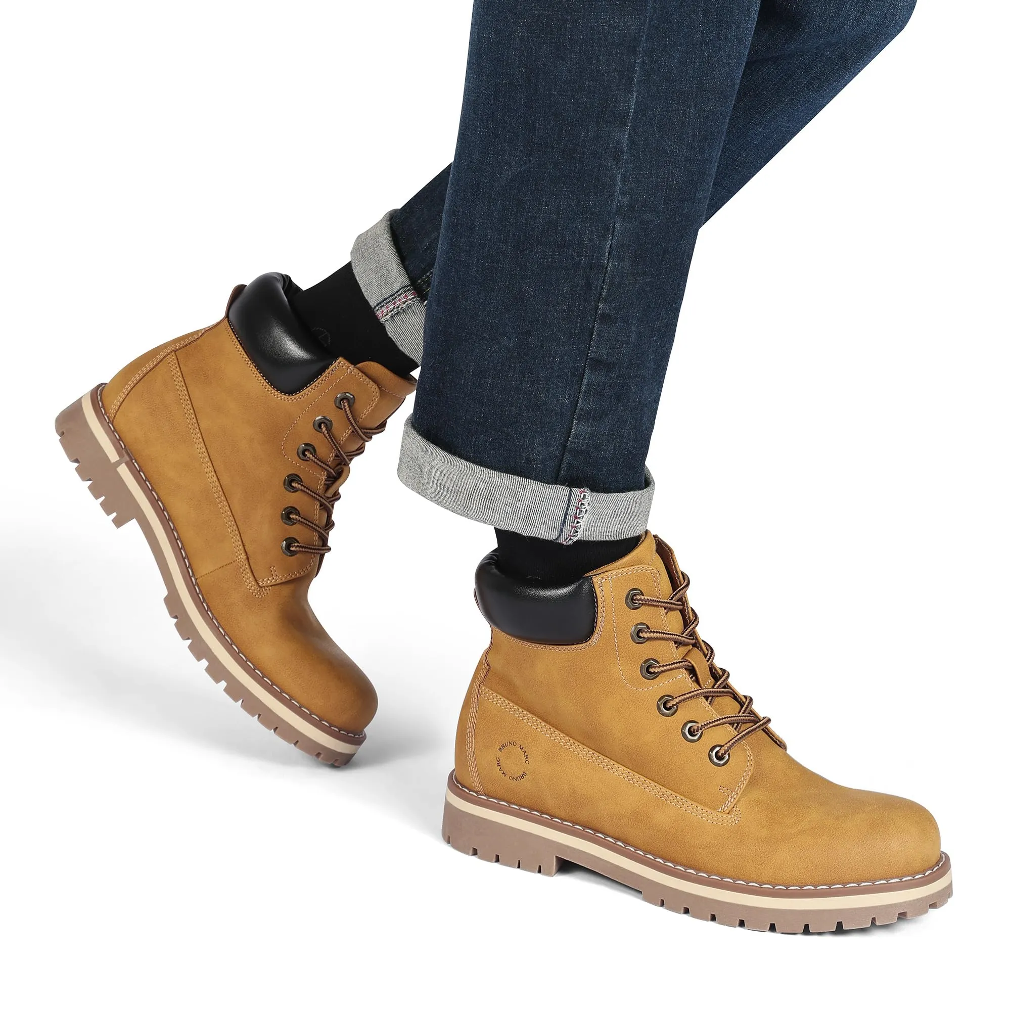 Bruno Marc Men's Insulated Winter Casual Boots