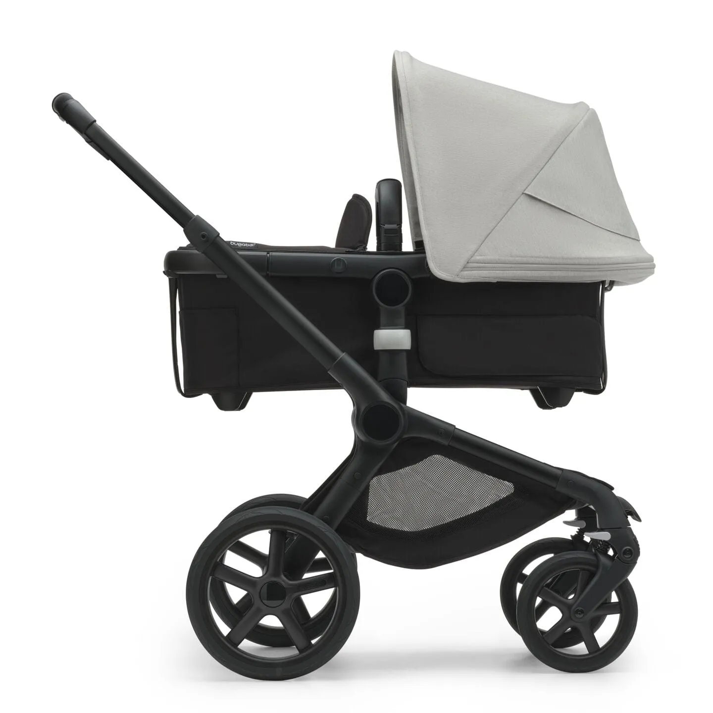 Bugaboo Fox 5, Pebble 360 and Base Travel System - Black/Misty White