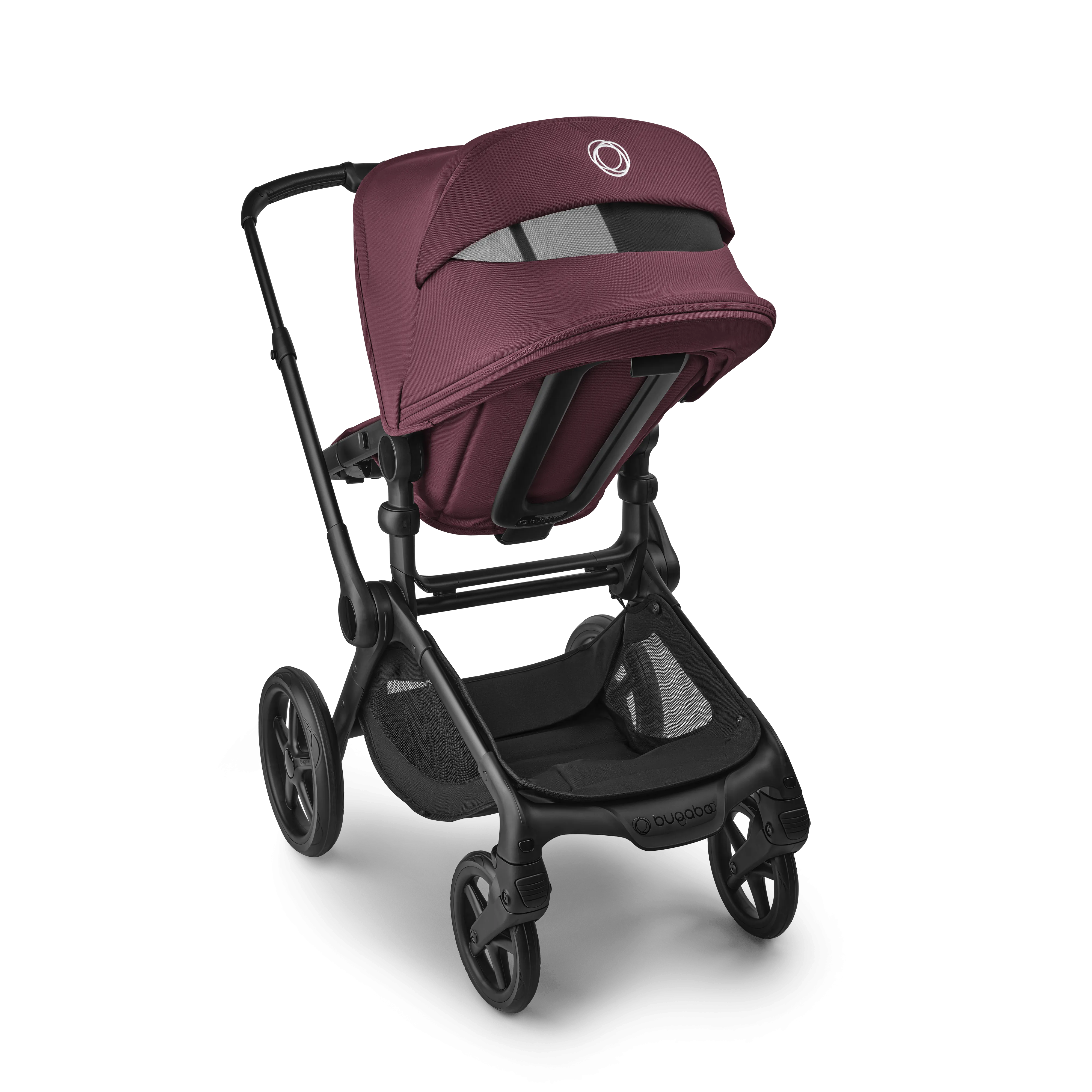 Bugaboo Fox 5 Renew Complete Bundle - Black/Dark Cherry/Dark Cherry