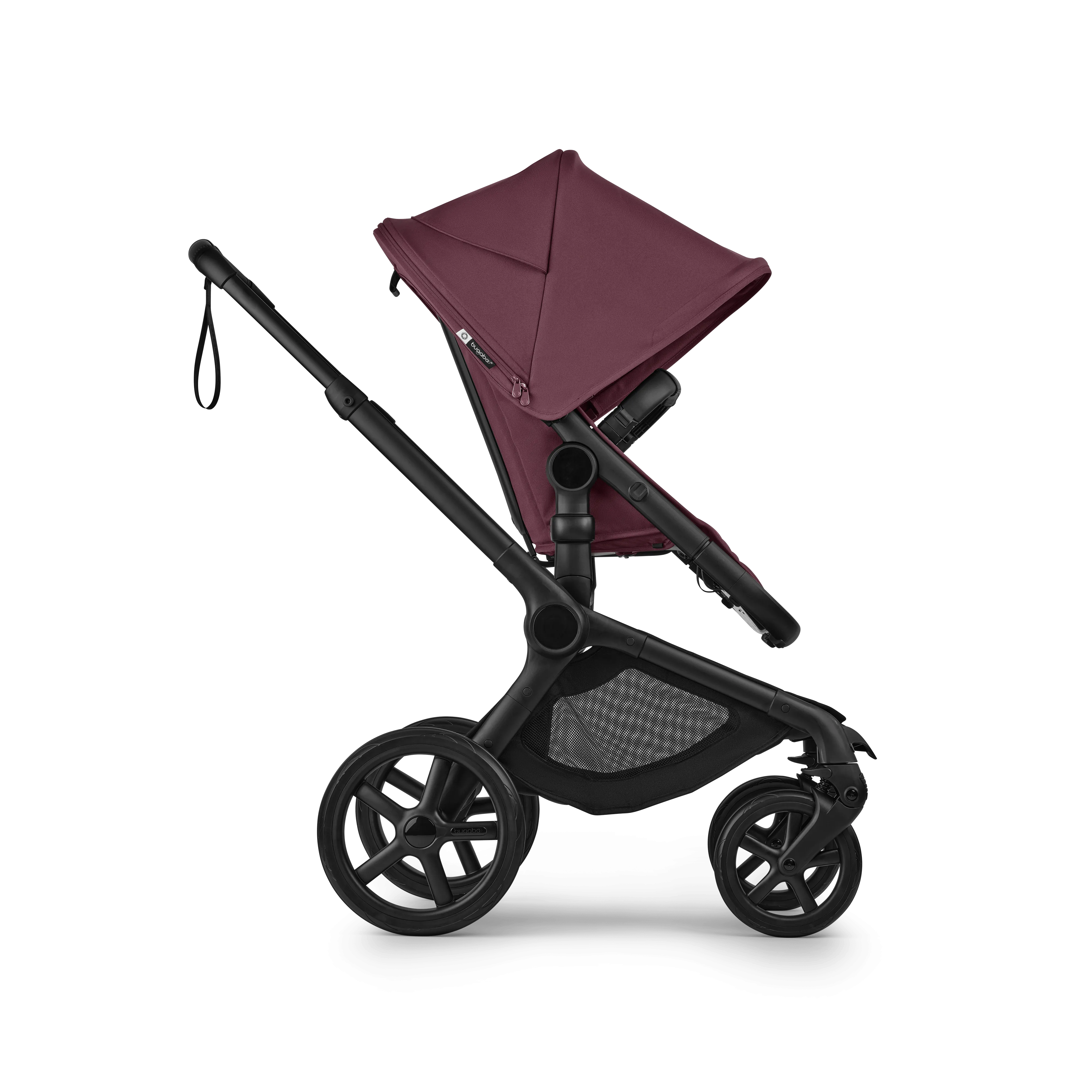 Bugaboo Fox 5 Renew Complete Bundle - Black/Dark Cherry/Dark Cherry
