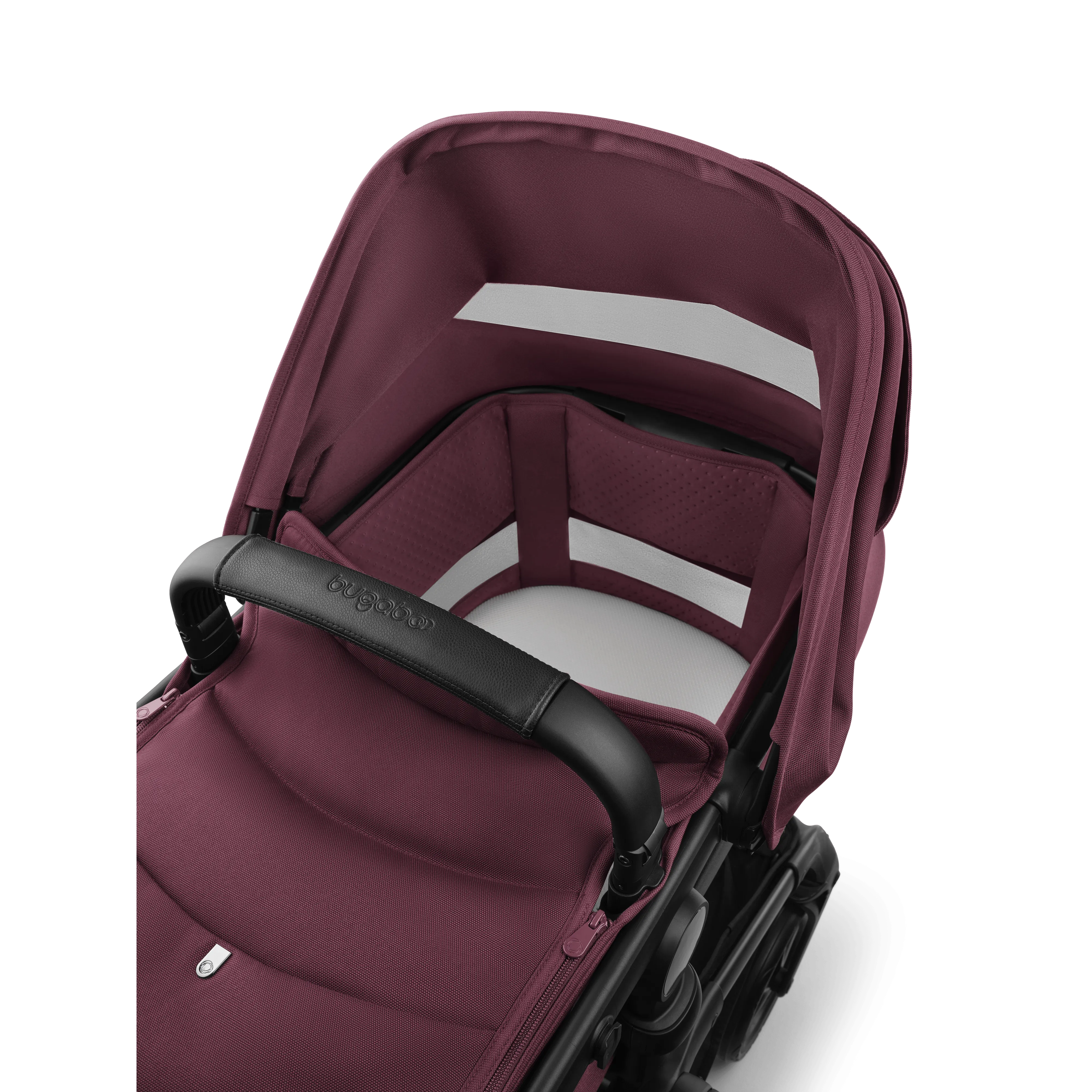 Bugaboo Fox 5 Renew Complete Bundle - Black/Dark Cherry/Dark Cherry