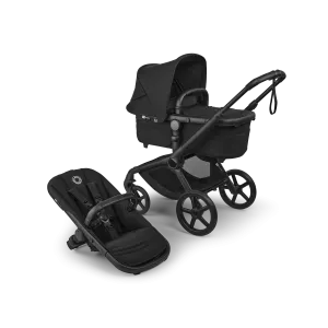 Bugaboo Fox 5 Renew Pram & Pushchair - Black/Heritage Black/Heritage Black