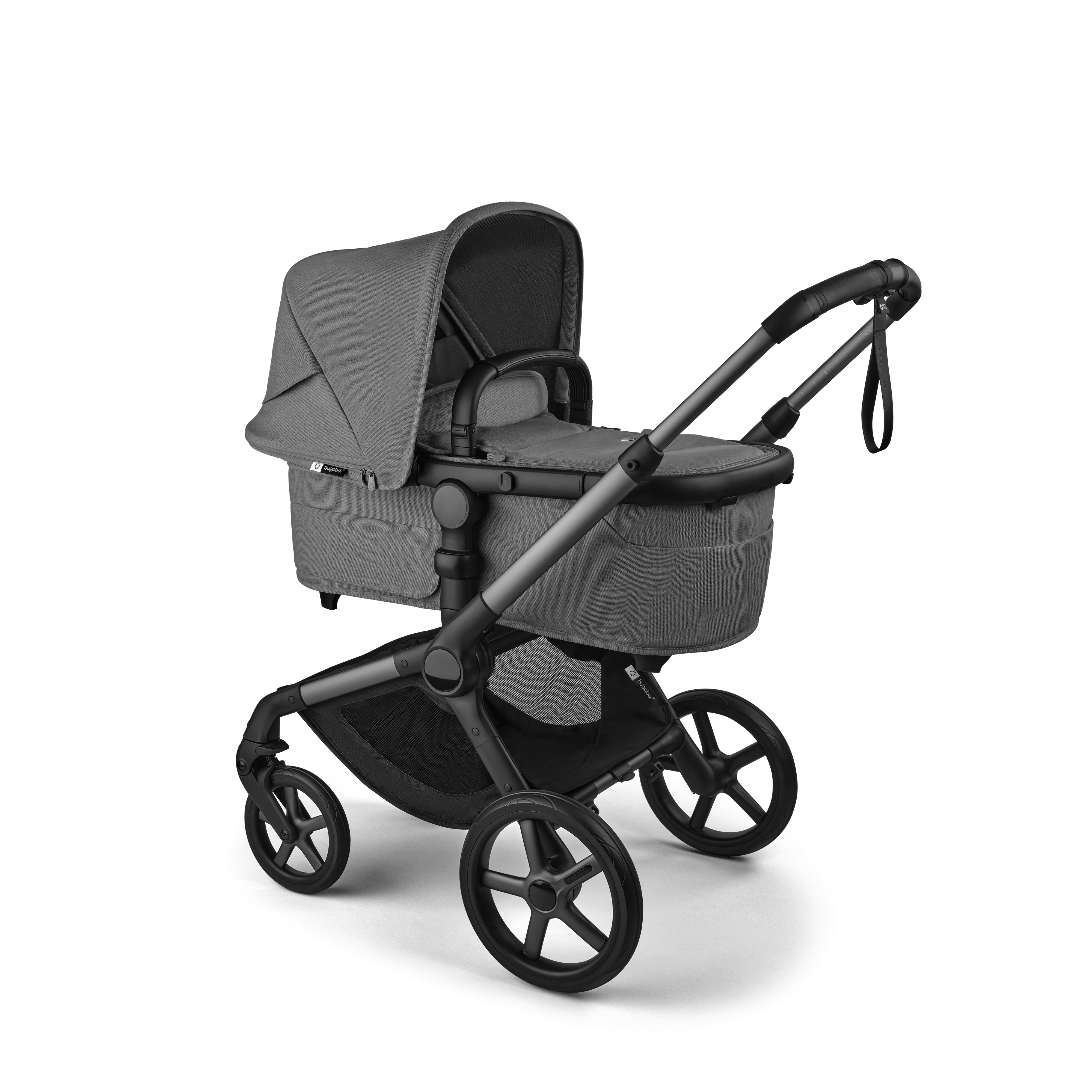 Bugaboo Fox 5 Renew Ultimate (Cloud T) Travel System - Graphite/Moon Grey/Moon Grey