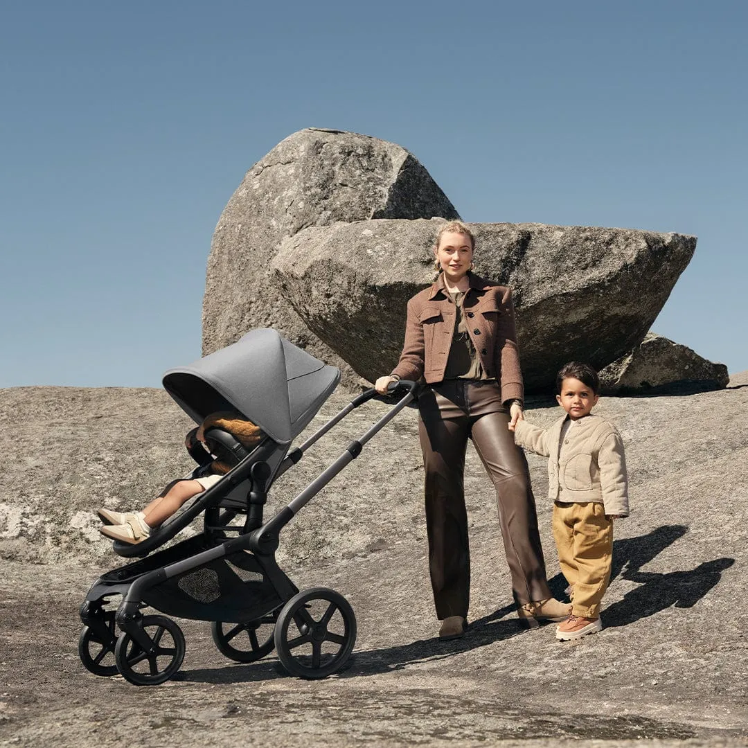 Bugaboo Fox 5 Renew Ultimate (Cloud T) Travel System - Graphite/Moon Grey/Moon Grey