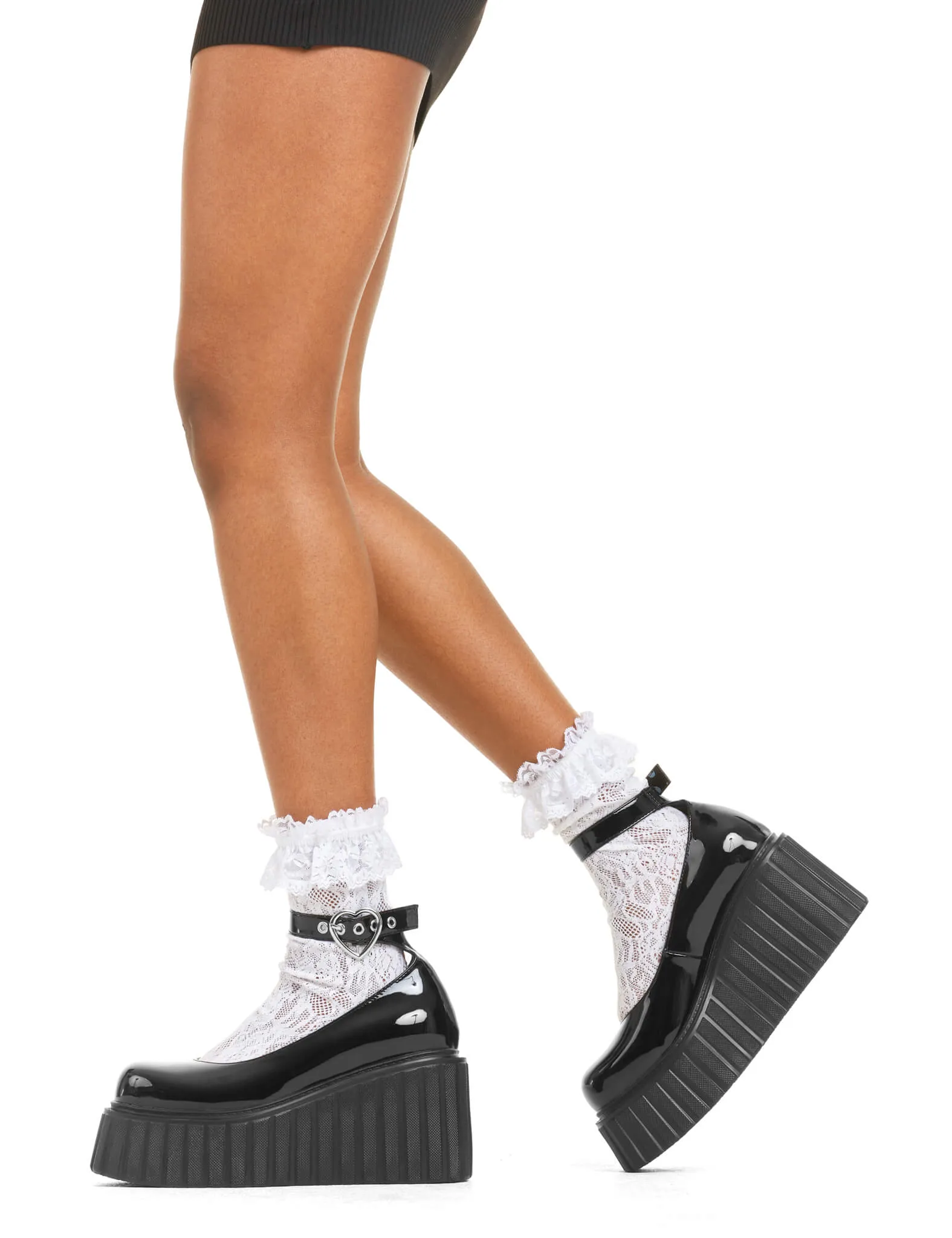 Cant Stop Chunky Platform Creeper Shoes