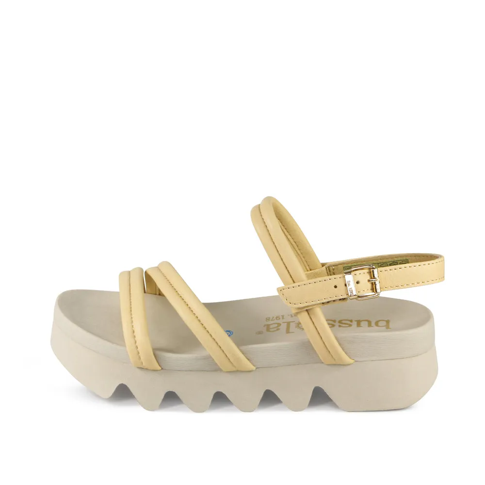 Capri Strappy Sandals (Butter)