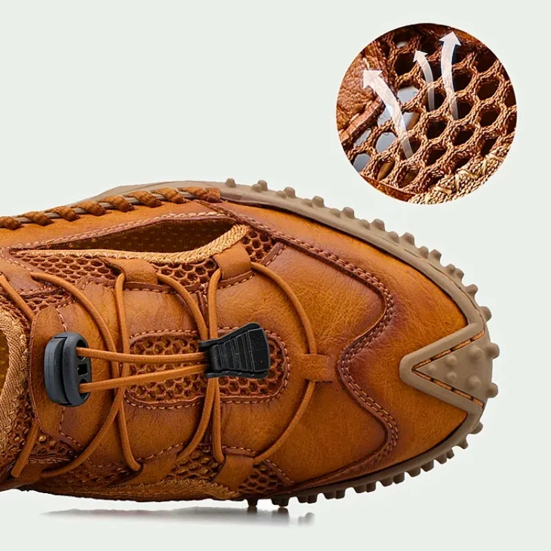 Cassian Genuine Leather Sandals