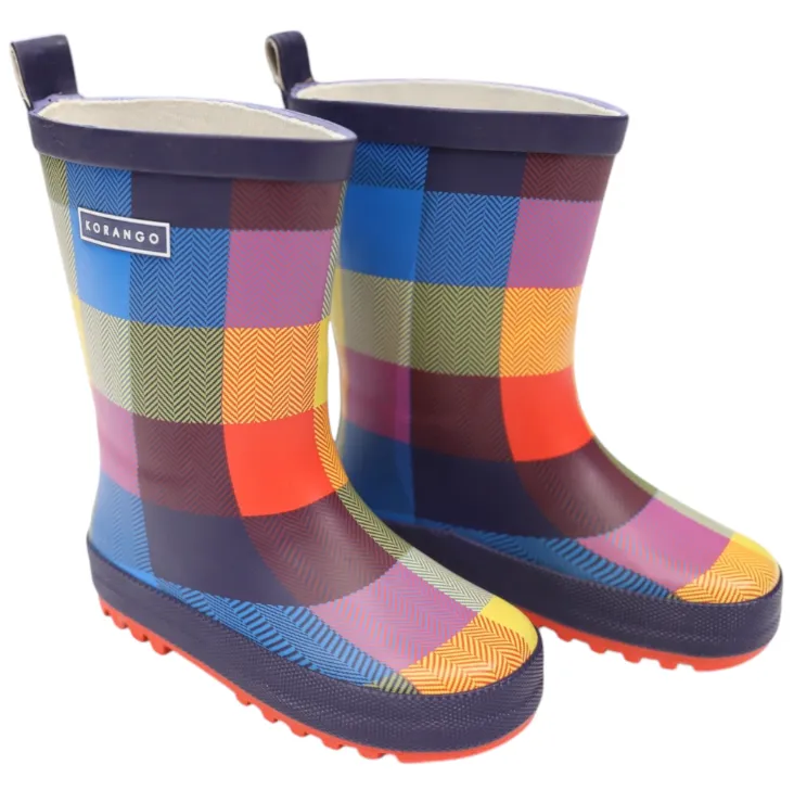 Check Red Gum Boots