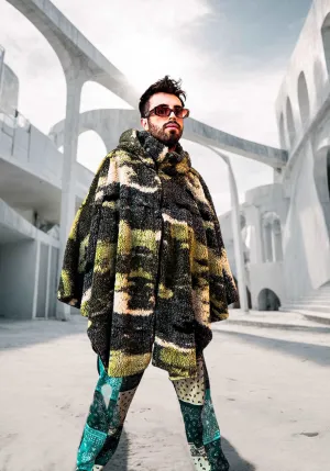 Cheerful Camouflage Poncho